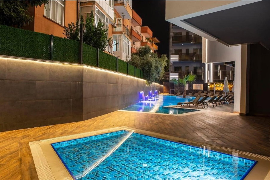 Апартаменты в Алании, Турция, 58 м² - фото 16