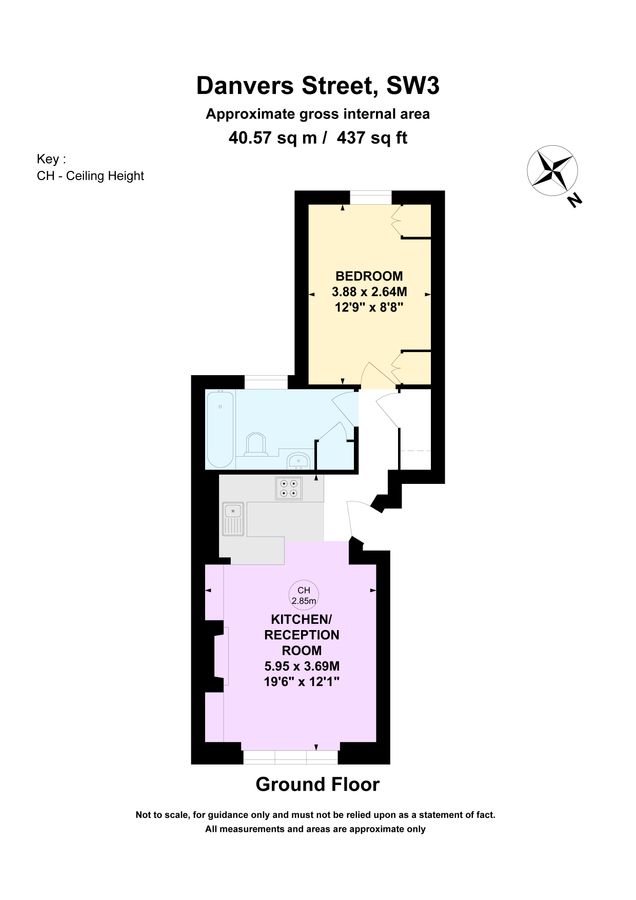 Квартира в Лондоне, Великобритания, 41 м² - фото 8