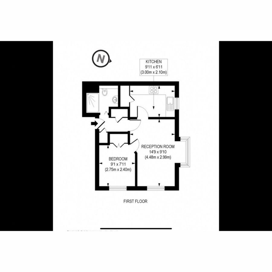 Квартира в Лондоне, Великобритания, 37 м² - фото 8