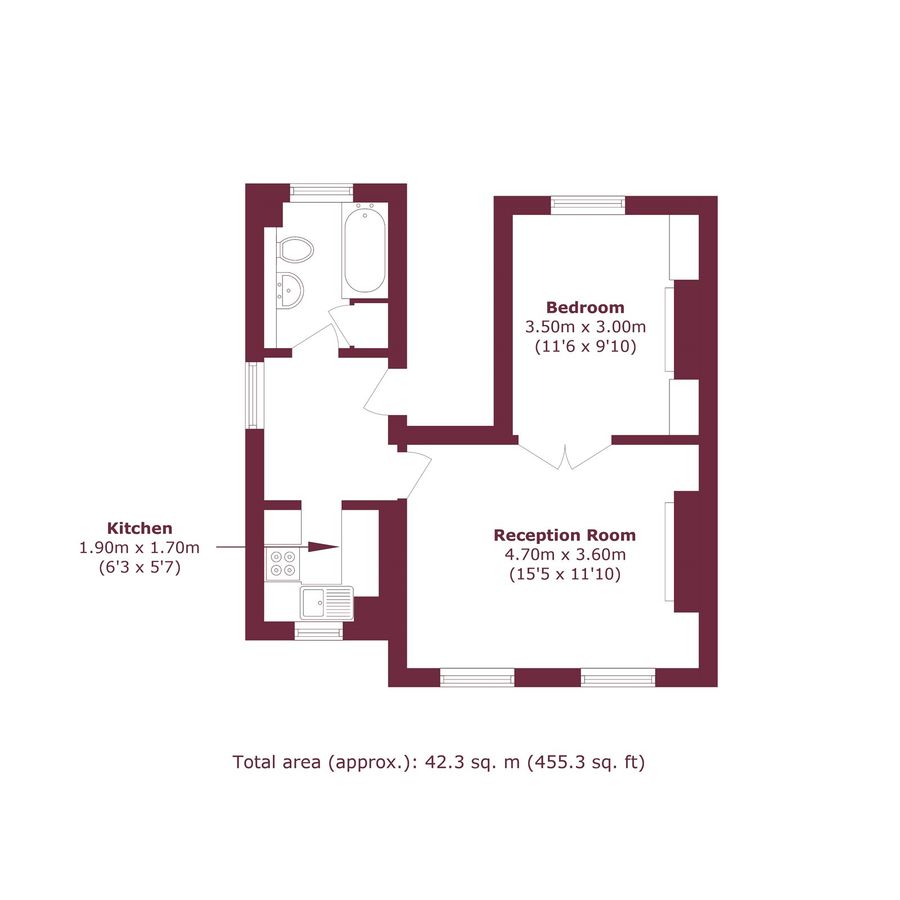 Квартира в Лондоне, Великобритания, 42 м² - фото 8