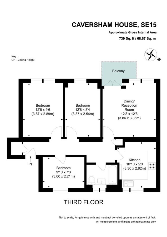 Квартира в Лондоне, Великобритания, 69 м² - фото 9