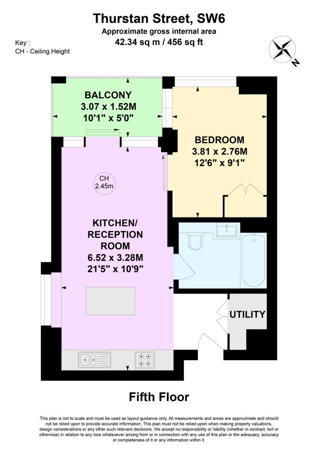 Квартира в Лондоне, Великобритания, 42 м² - фото 9
