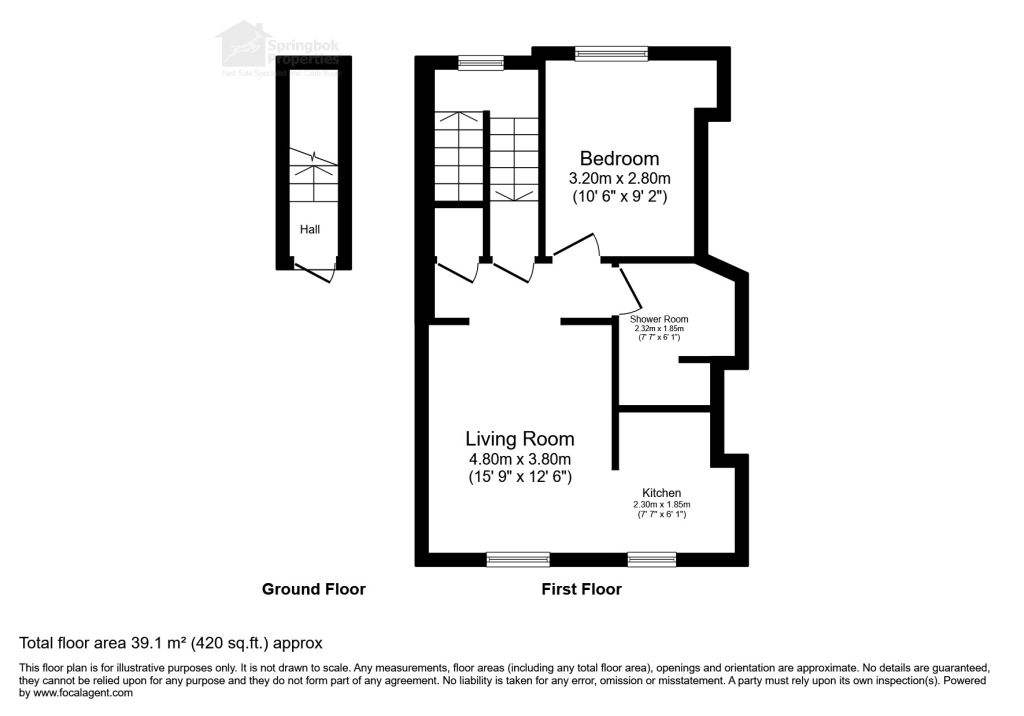 Квартира в Лондоне, Великобритания, 39 м² - фото 9