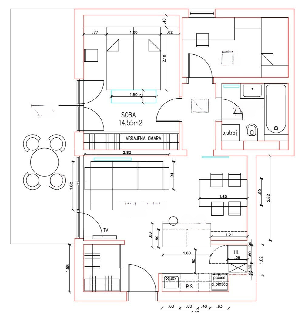 Квартира в Любляне, Словения, 53 м² - фото 10