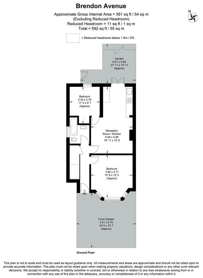 Квартира в Лондоне, Великобритания, 55 м² - фото 10