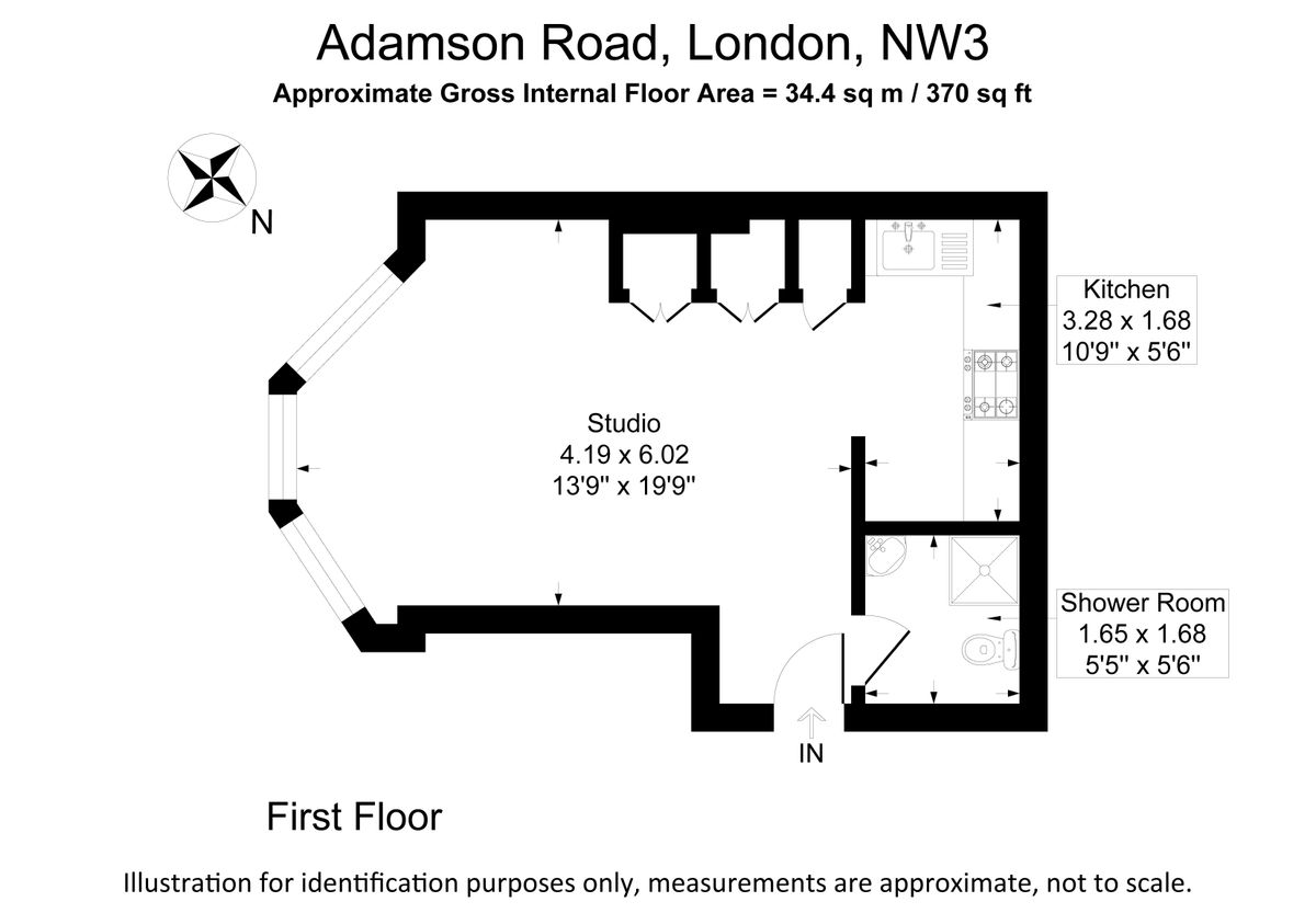 Квартира в Лондоне, Великобритания, 34 м² - фото 10
