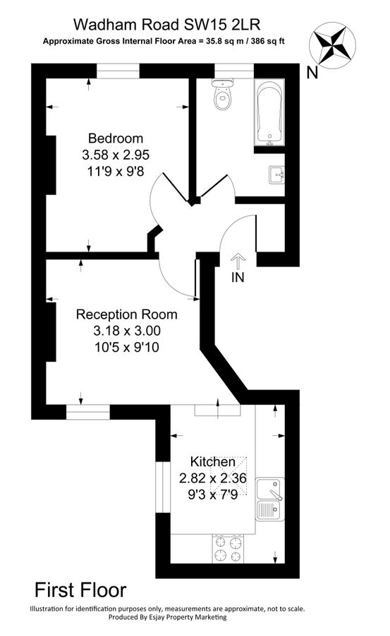 Квартира в Лондоне, Великобритания, 36 м² - фото 10