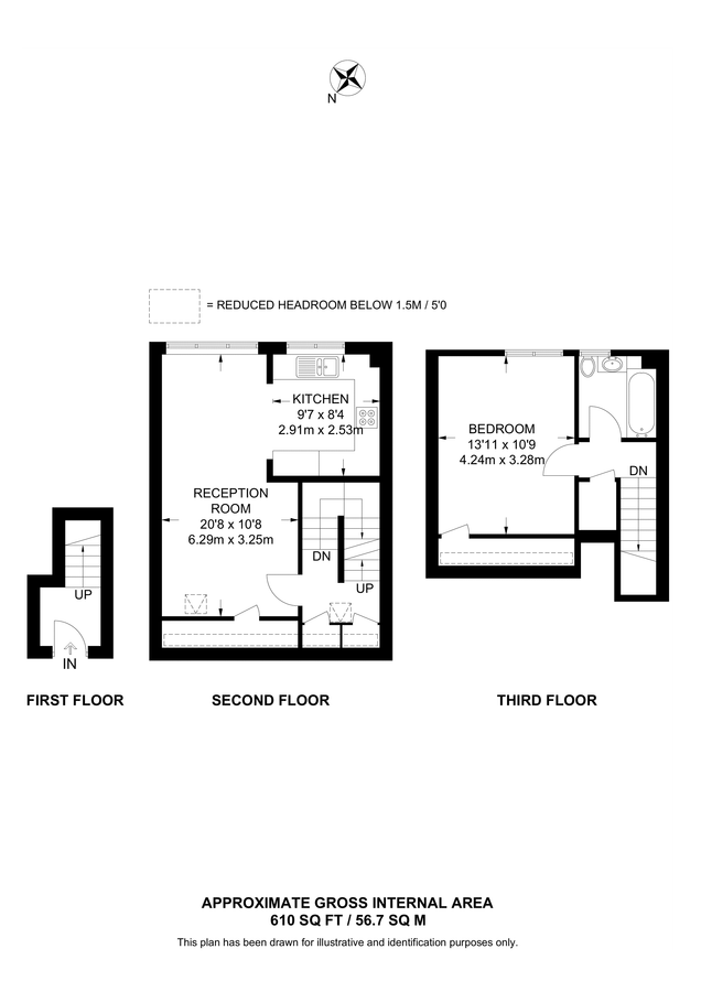 Квартира в Лондоне, Великобритания, 57 м² - фото 11
