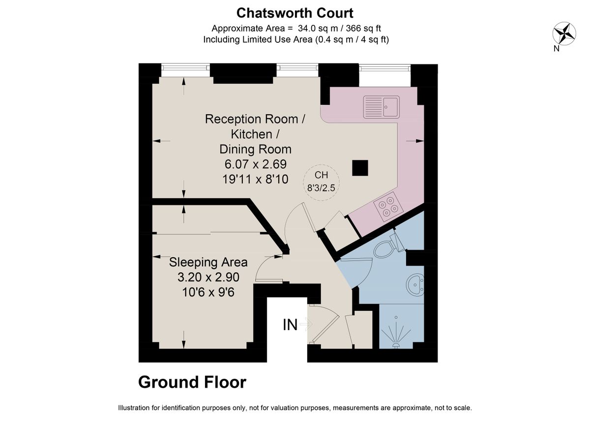 Квартира в Лондоне, Великобритания, 34 м² - фото 12