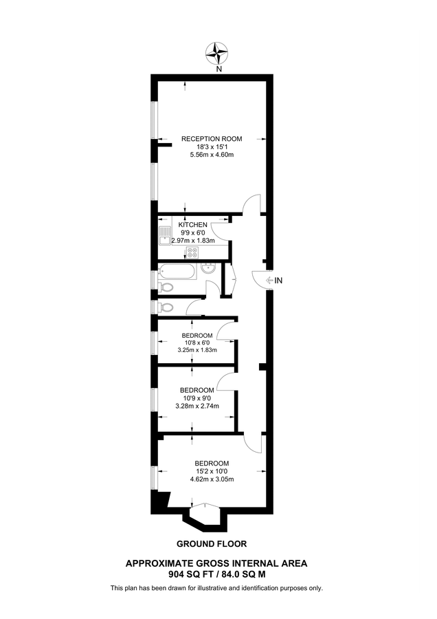 Квартира в Лондоне, Великобритания, 84 м² - фото 12