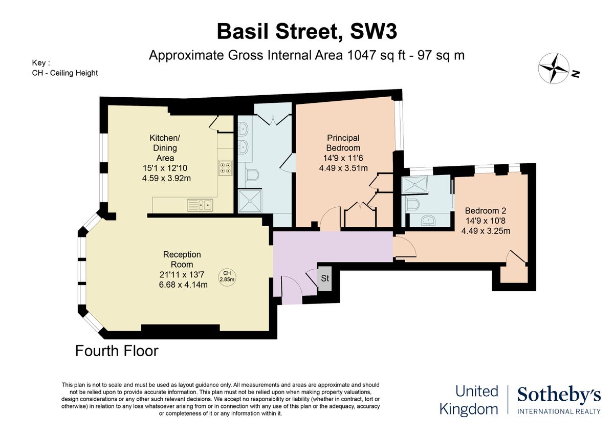 Квартира в Лондоне, Великобритания, 97 м² - фото 12