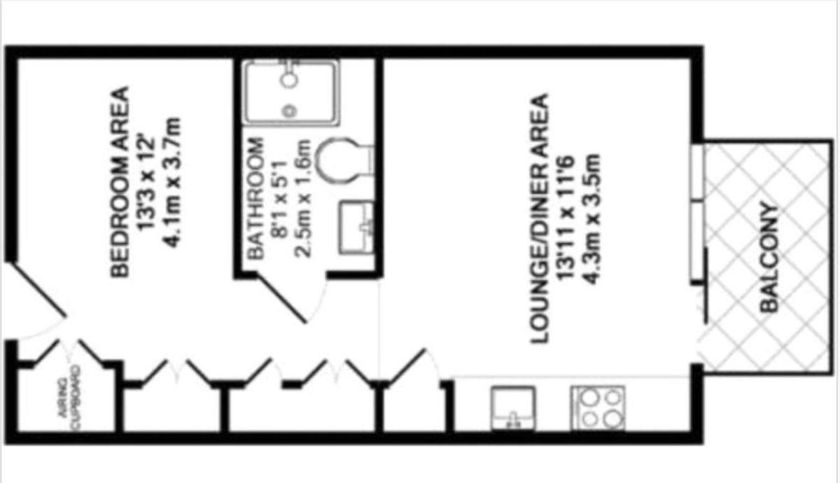 Квартира в Лондоне, Великобритания, 26 м² - фото 15