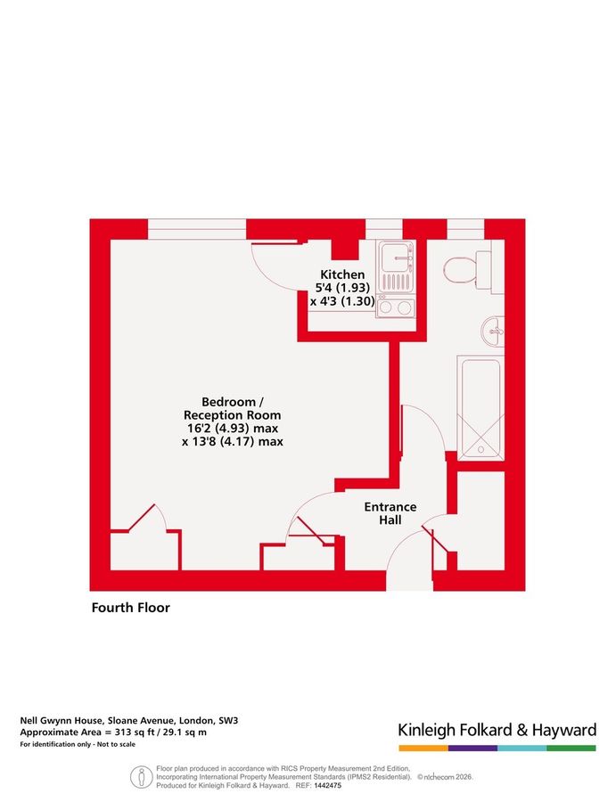 Квартира в Лондоне, Великобритания, 29 м² - фото 15