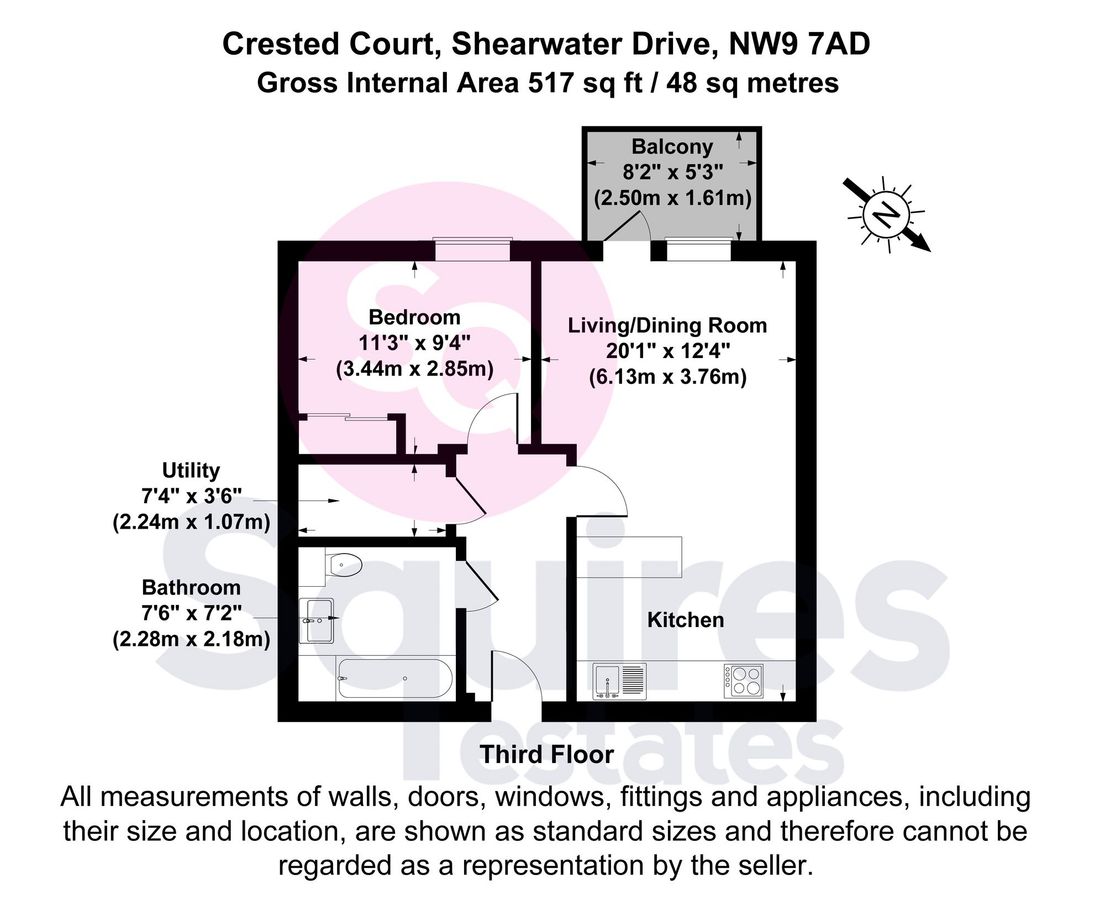 Квартира в Лондоне, Великобритания, 48 м² - фото 17
