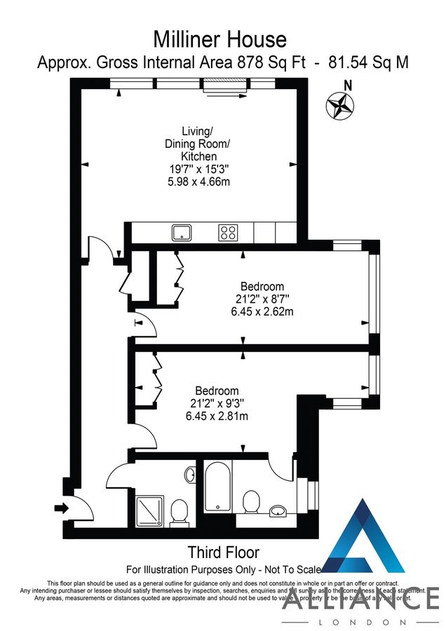 Квартира в Лондоне, Великобритания, 75 м² - фото 18
