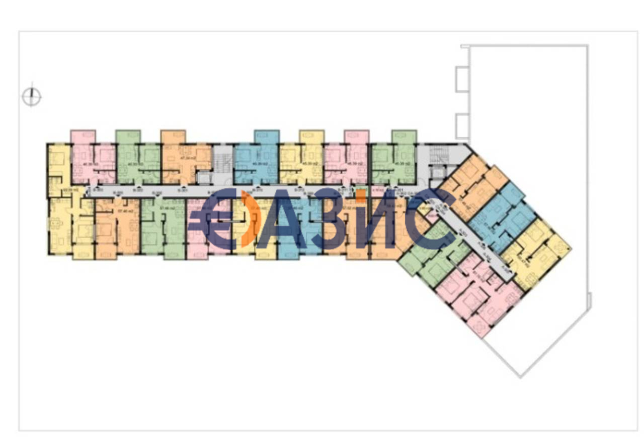Апартаменты на Солнечном берегу, Болгария, 93.1 м² - фото 18