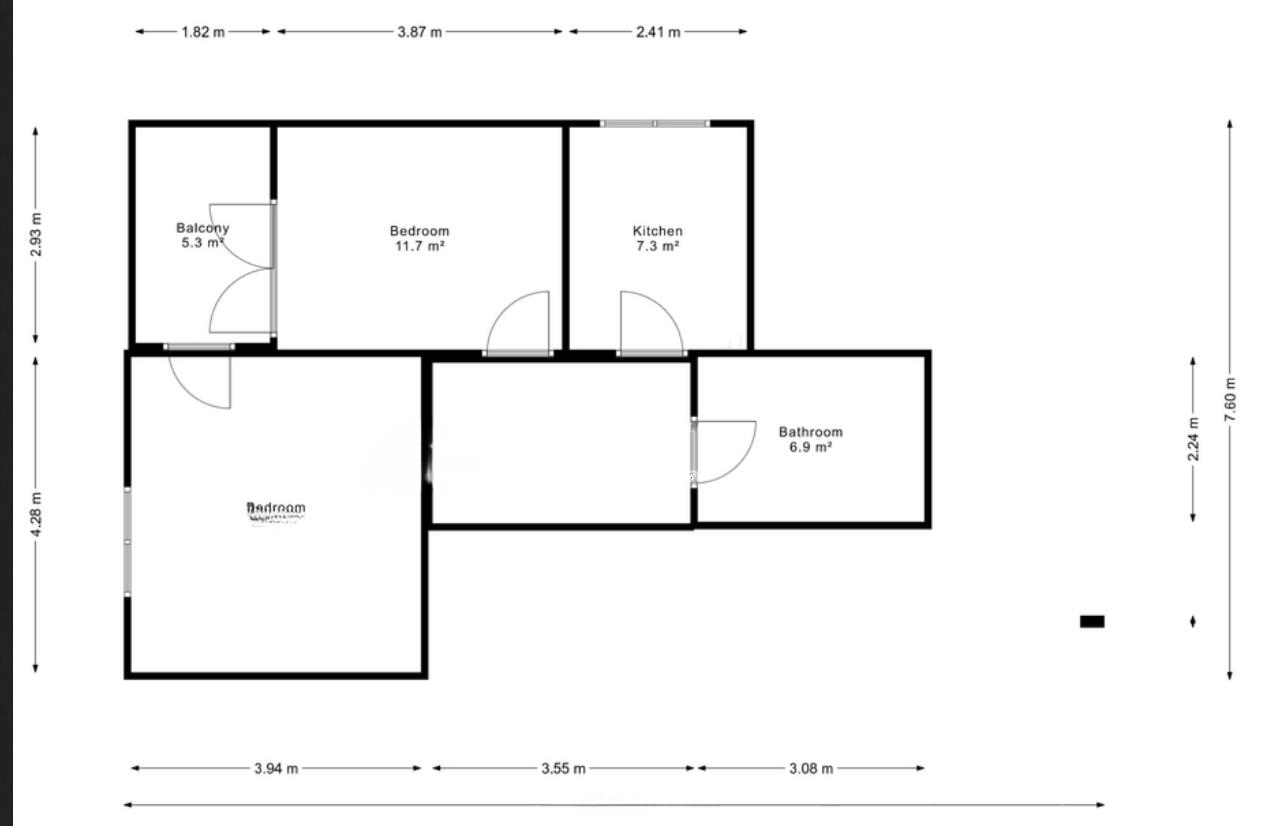 Квартира в Любляне, Словения, 60 м² - фото 4
