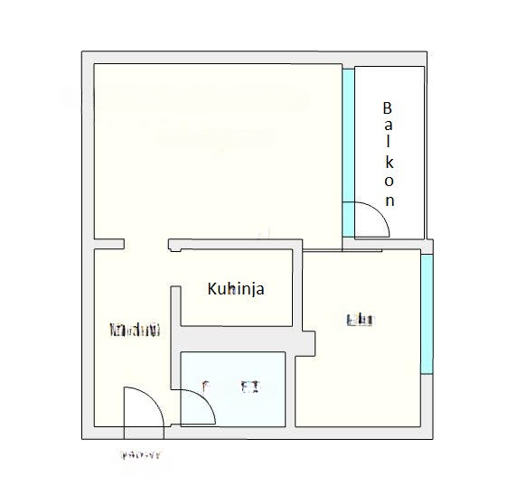 Квартира в Любляне, Словения, 45 м² - фото 9