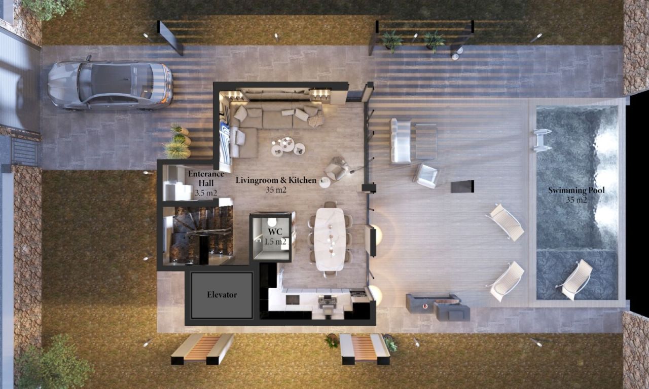 Вилла в Фетхие, Турция, 210 м² - фото 5