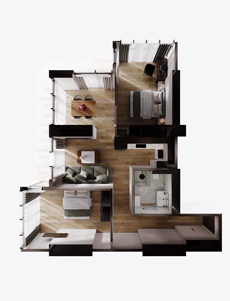 Квартира в Батуми, Грузия, 82 м² - фото 1