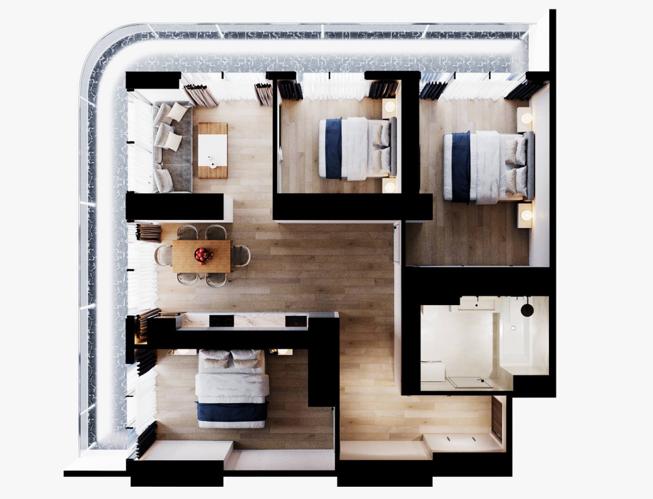 Квартира в Батуми, Грузия, 110 м² - фото 1