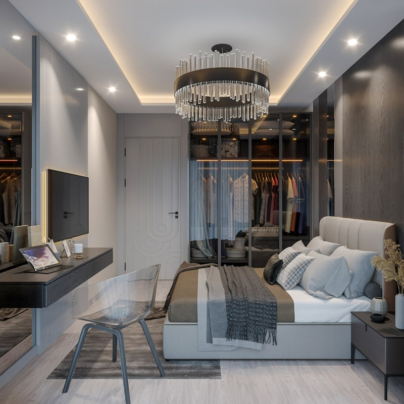Апартаменты в Мерсине, Турция, 65 м² - фото 16