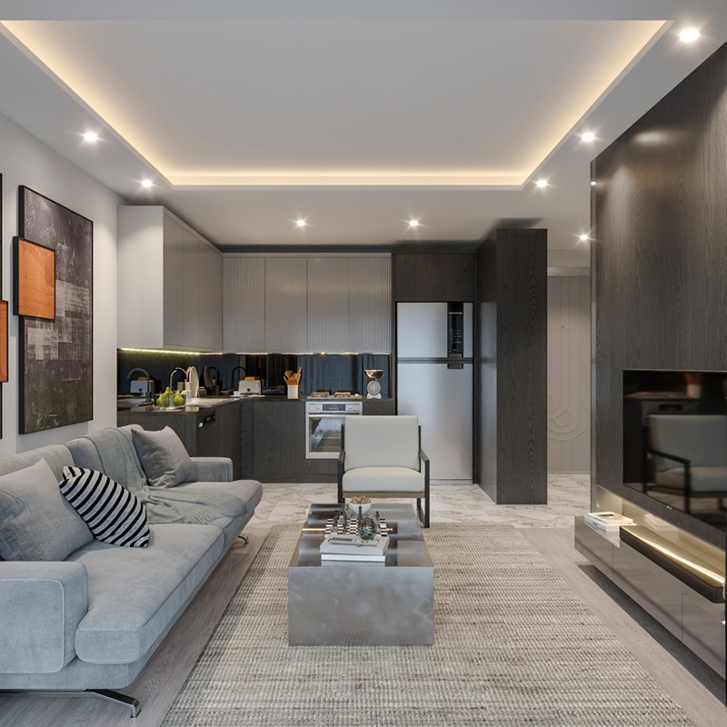 Апартаменты в Мерсине, Турция, 65 м² - фото 12