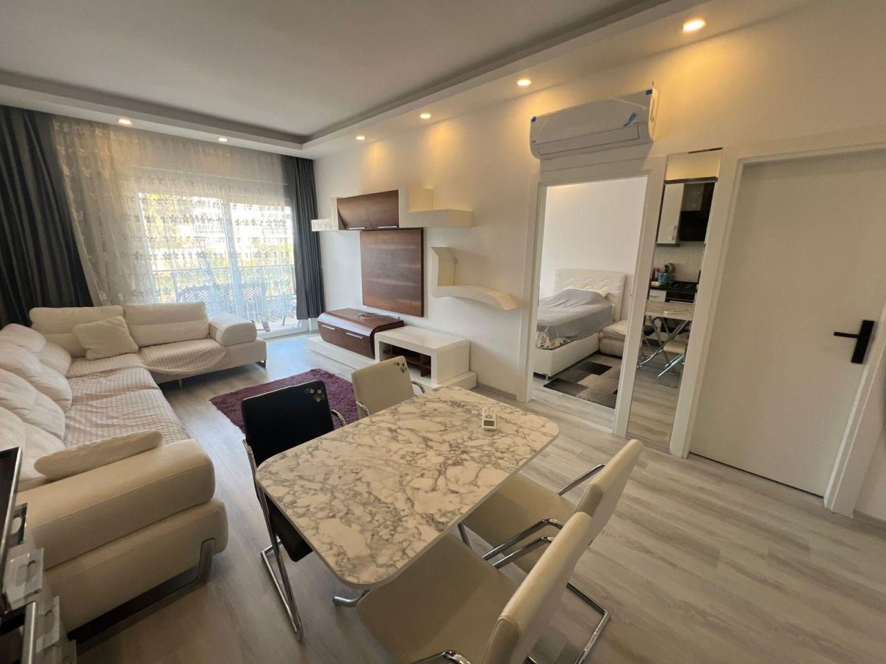 Апартаменты в Алании, Турция, 55 м² - фото 1