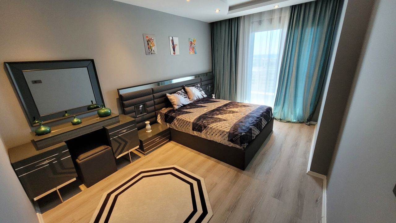 Апартаменты в Алании, Турция, 128 м² - фото 14