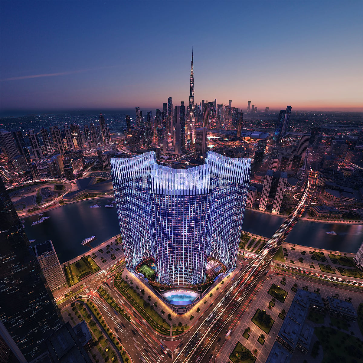 Апартаменты Бизнес-Бэй, ОАЭ, 71 м² - фото 1
