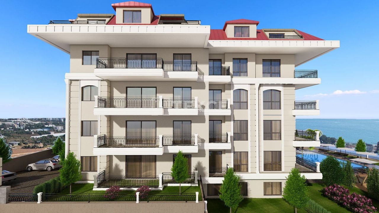 Апартаменты в Алании, Турция, 94 м² - фото 11