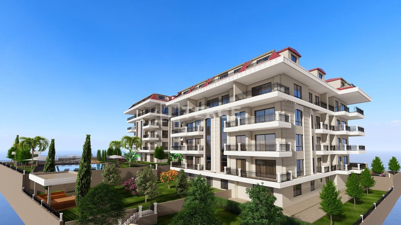 Апартаменты в Алании, Турция, 94 м² - фото 13