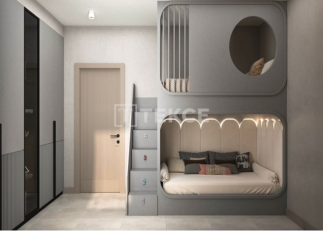Апартаменты в Алании, Турция, 130 м² - фото 17