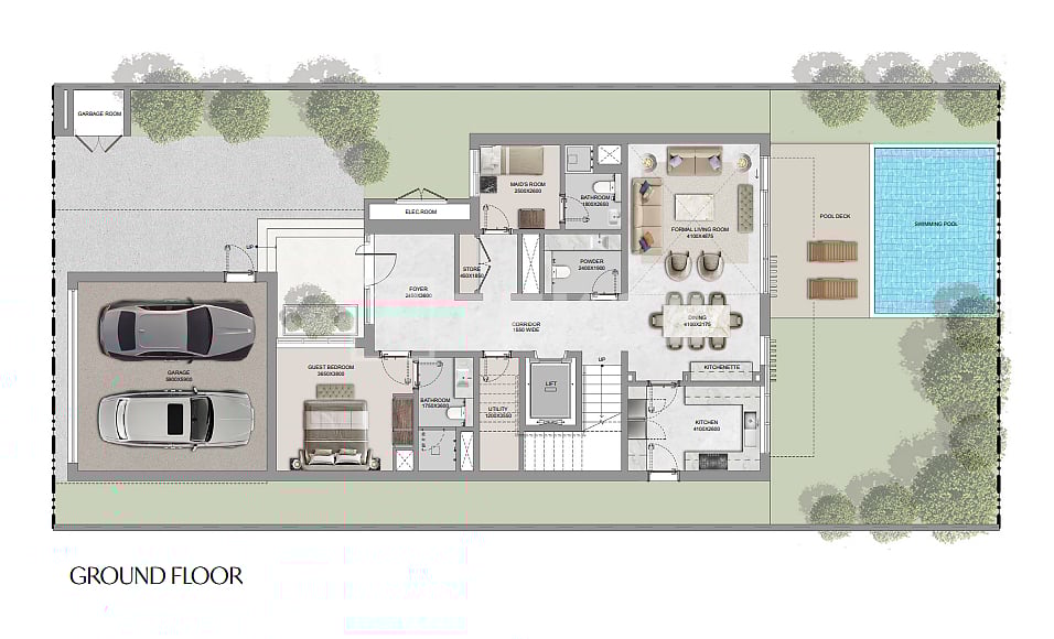 Вилла Аль-Бахия, ОАЭ, 401 м² - фото 19