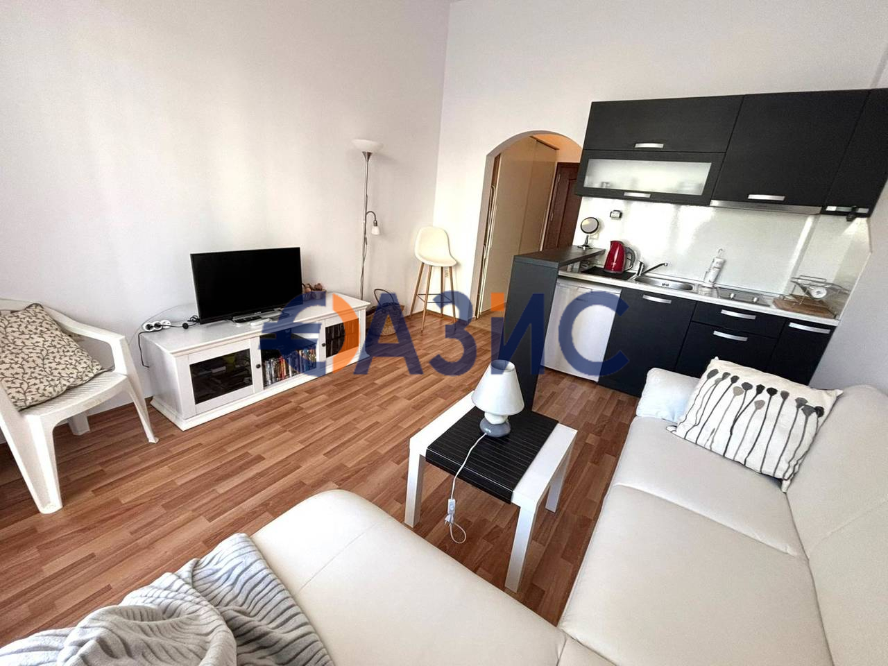 Апартаменты на Солнечном берегу, Болгария, 34.5 м² - фото 1