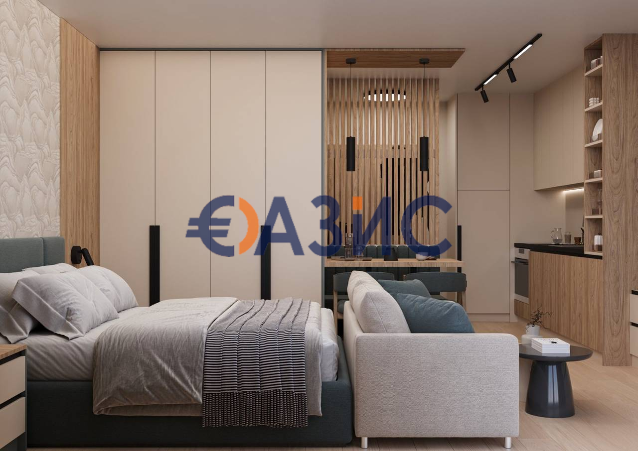 Апартаменты в Святом Власе, Болгария, 46.5 м² - фото 2