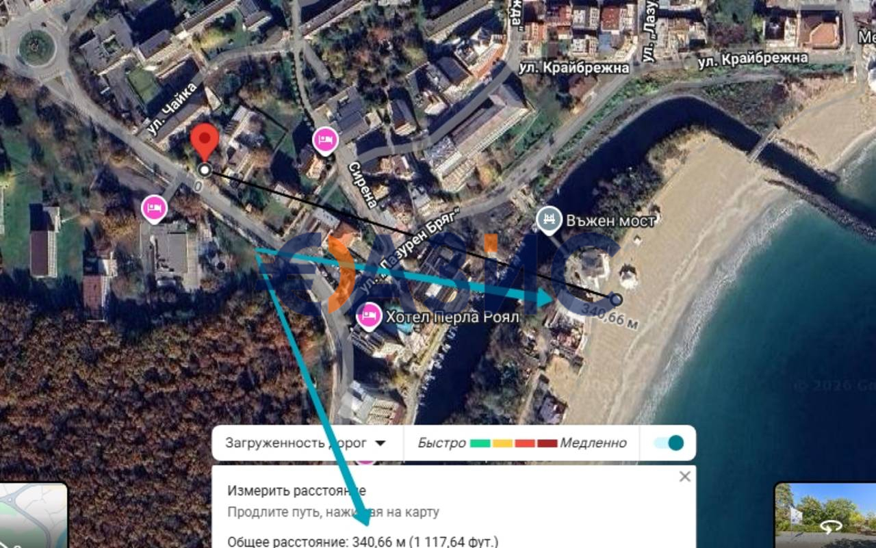 Апартаменты в Приморско, Болгария, 63.2 м² - фото 14