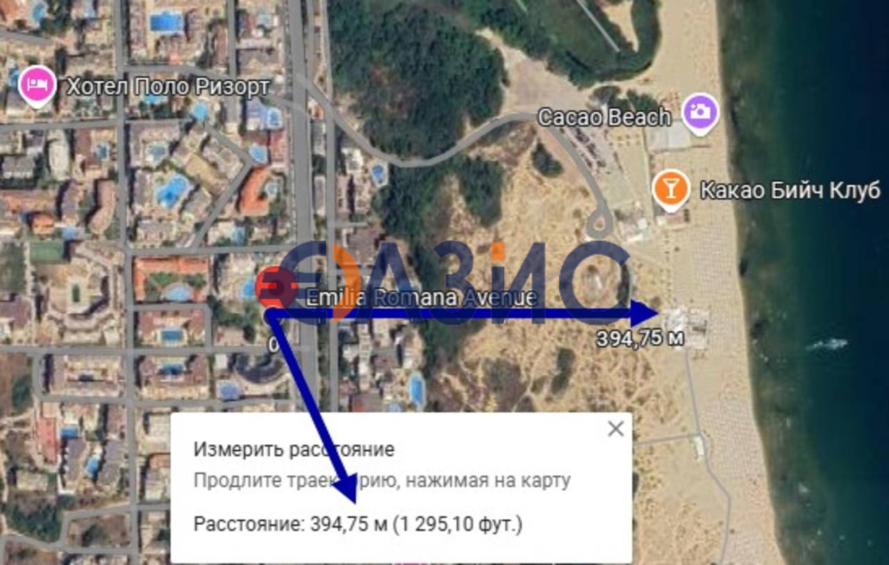 Апартаменты на Солнечном берегу, Болгария, 58 м² - фото 17
