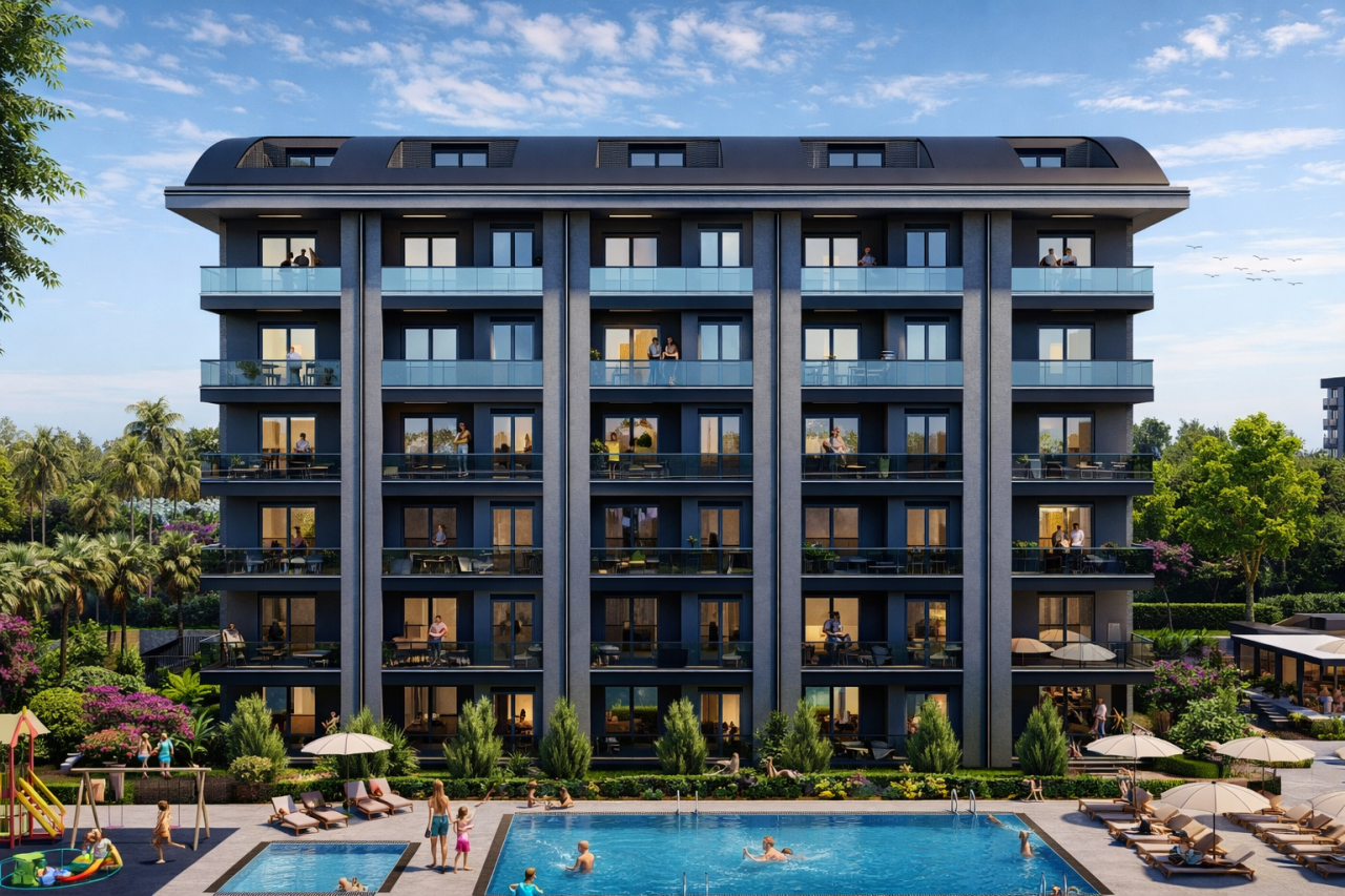 Квартира в Анталии, Турция, 67 м² - фото 1