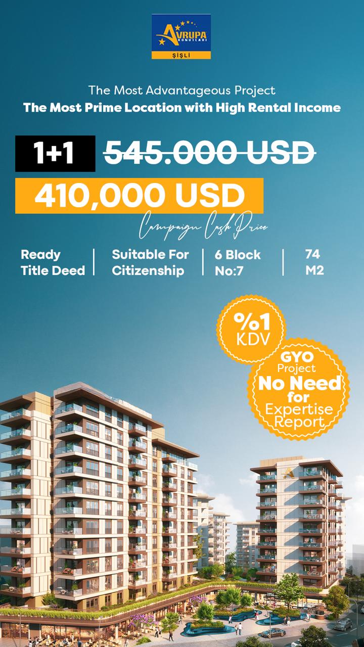 Квартира в Стамбуле, Турция, 59 м² - фото 1
