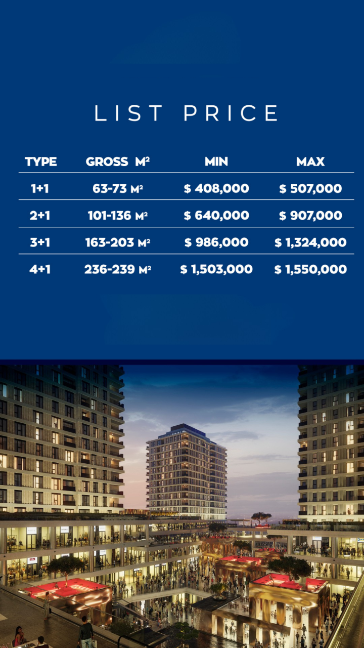 Квартира в Стамбуле, Турция, 63 м² - фото 2