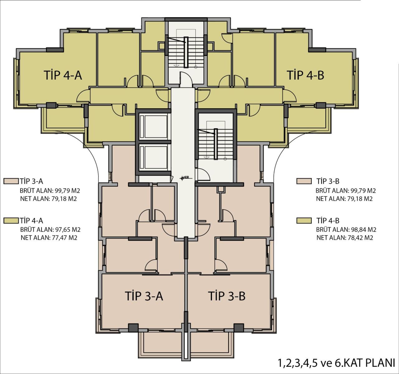 Квартира в Анталии, Турция, 98 м² - фото 2