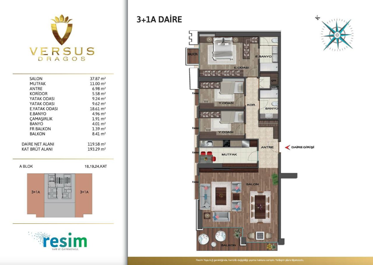 Квартира в Стамбуле, Турция, 42 м² - фото 4