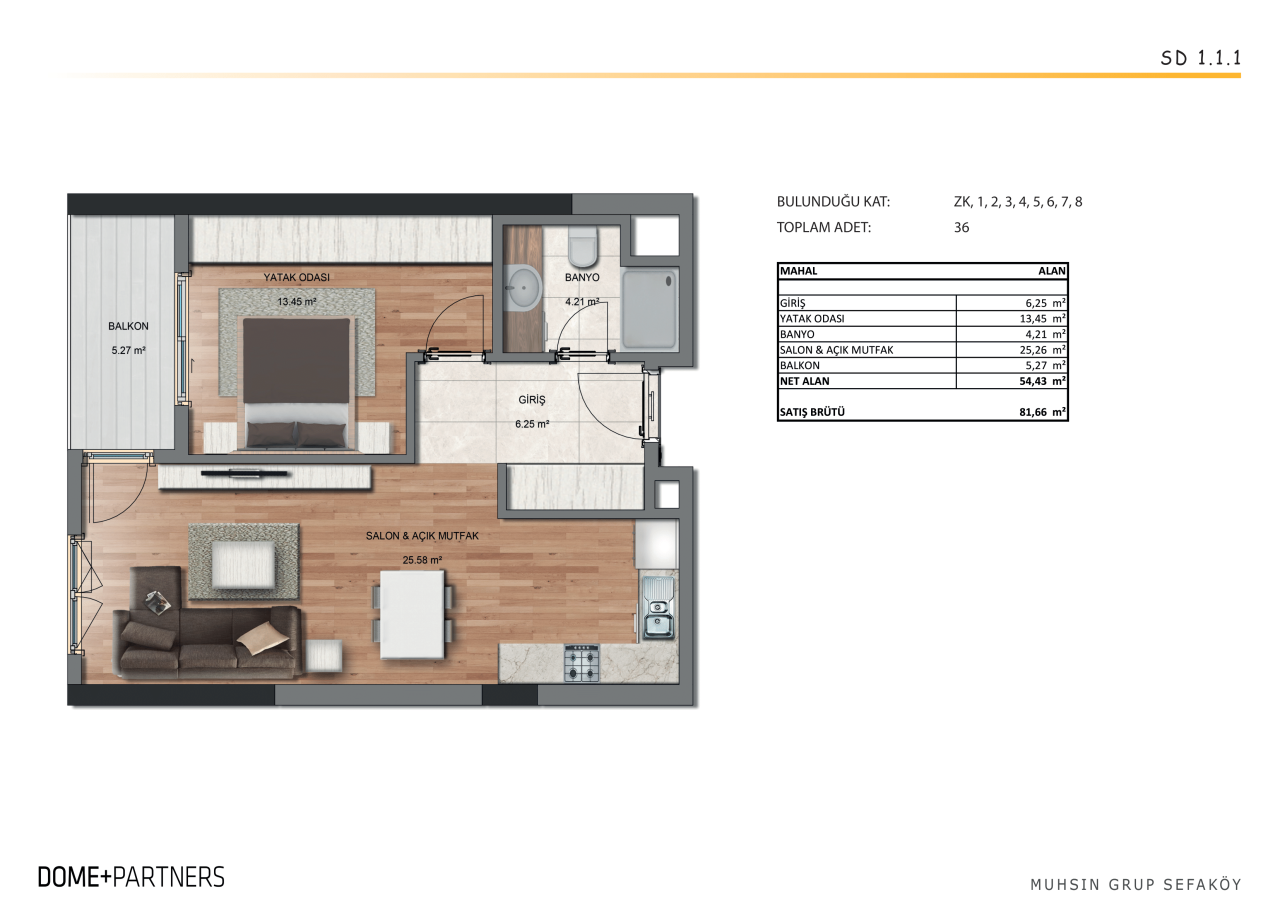 Квартира в Стамбуле, Турция, 83 м² - фото 4