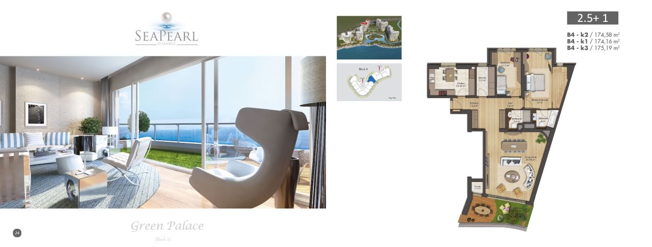 Квартира в Стамбуле, Турция, 143 м² - фото 5