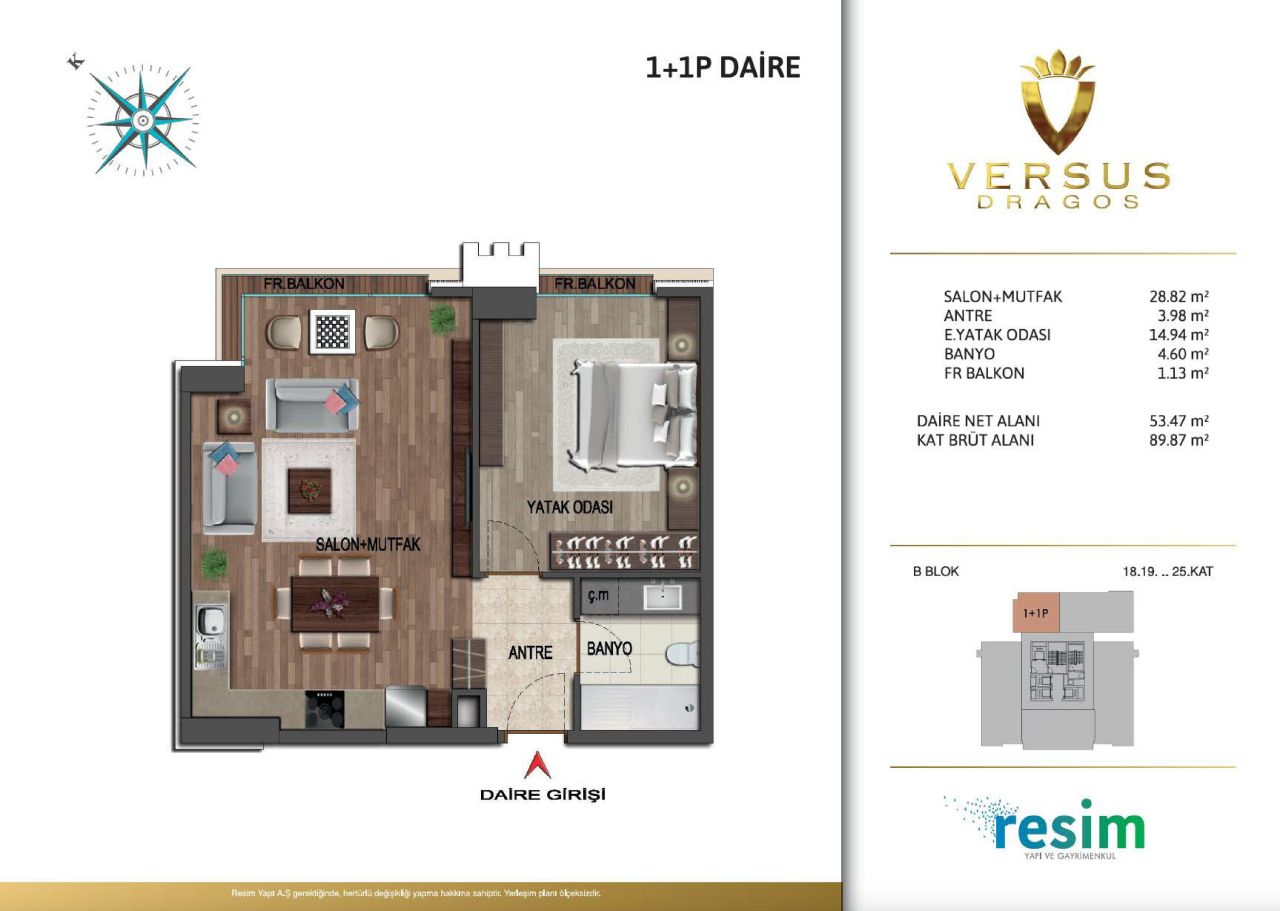 Квартира в Стамбуле, Турция, 42 м² - фото 5