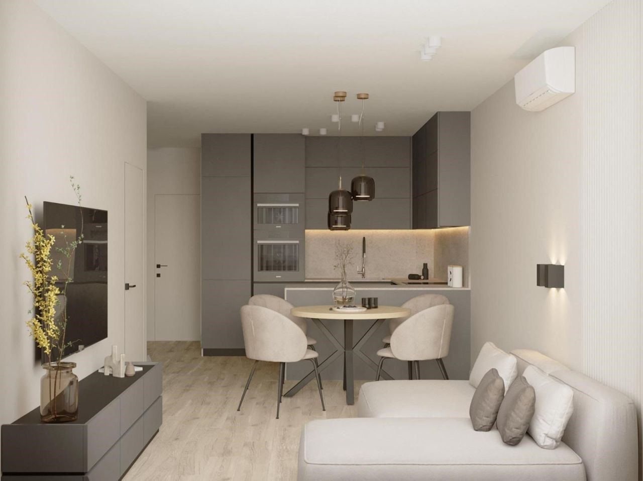 Квартира в Анталии, Турция, 67 м² - фото 7