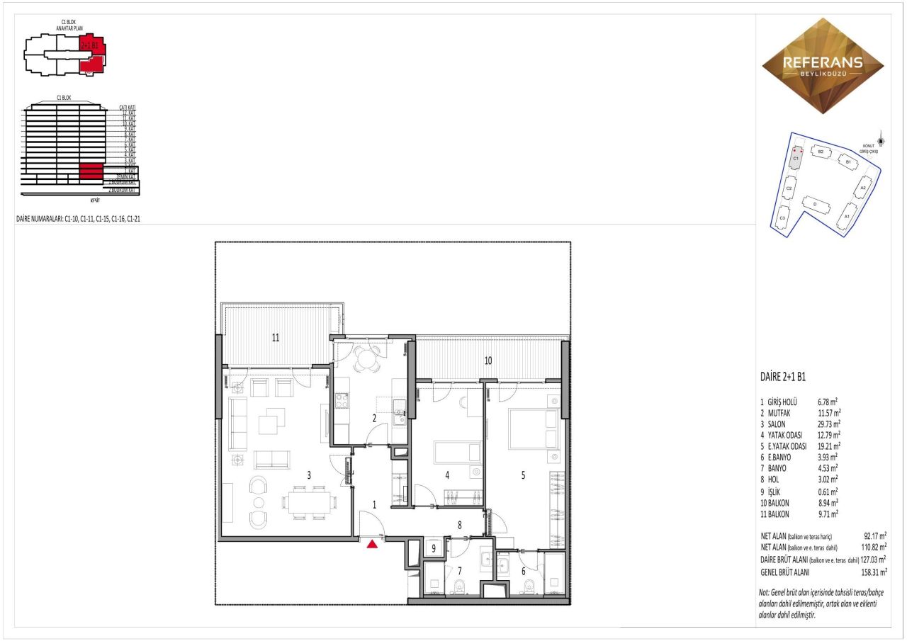 Квартира в Стамбуле, Турция, 126 м² - фото 9