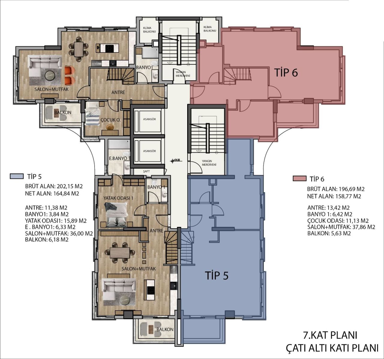 Квартира в Анталии, Турция, 98 м² - фото 10