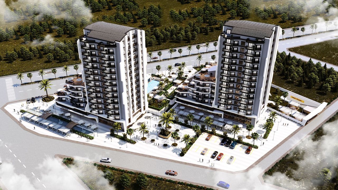 Квартира в Анталии, Турция, 61 м² - фото 11